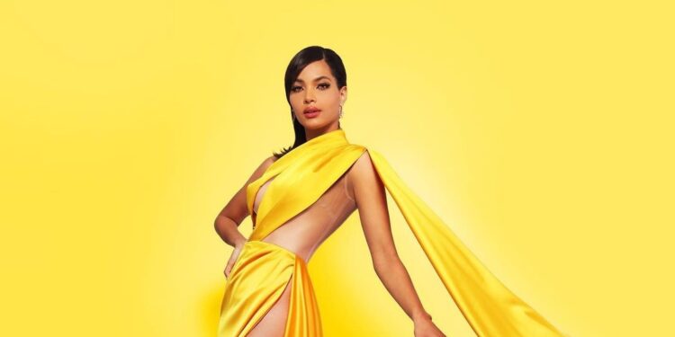 Kimberly Jiménez,  lista para representar a RD en Miss Universo esta noche